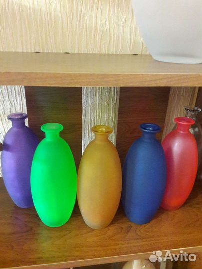 Вазы интерьерные 6 штук