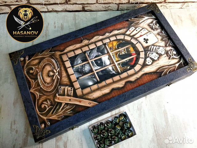 Нарды ручной работы