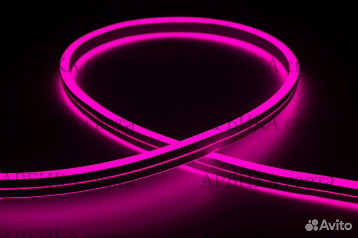 Гибкий неон 50 метров/ Монтаж