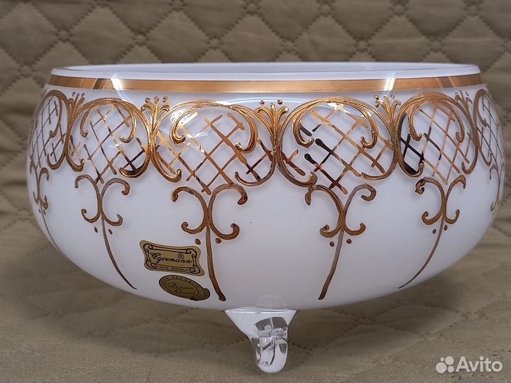 Ваза на ножках Egermann, Чехия