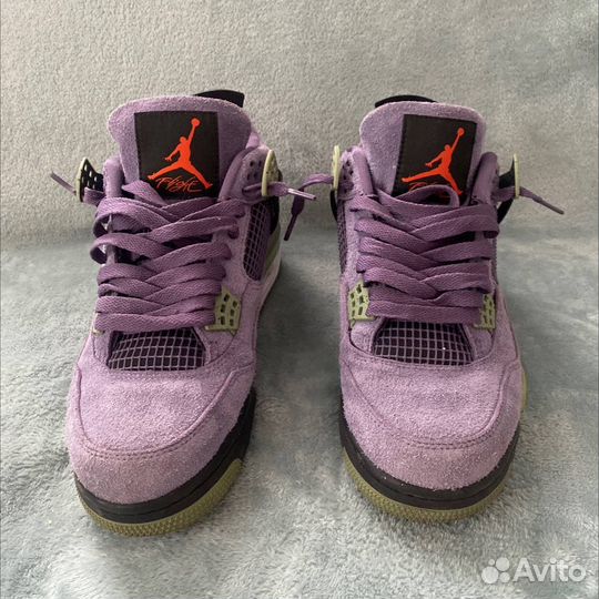 Nike air jordan 4 canyon purple