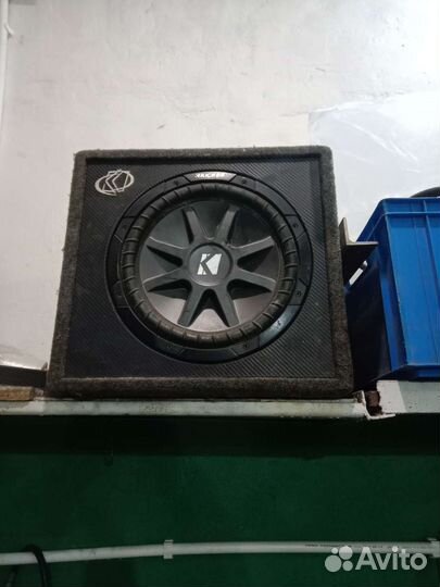 Сабвуфер kicker и моноблок момо