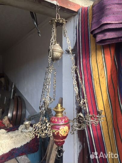 Люстра майолика