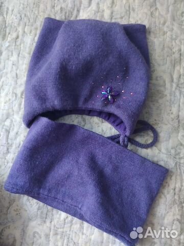 Комплект демисезонный Журавлик, шапка+снуд