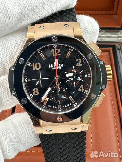 Часы мужские Hublot big bang gold