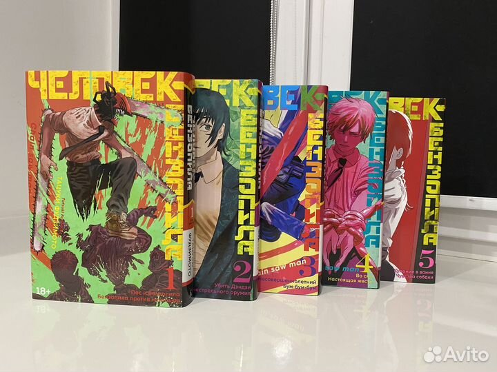 Человек бензопила манга