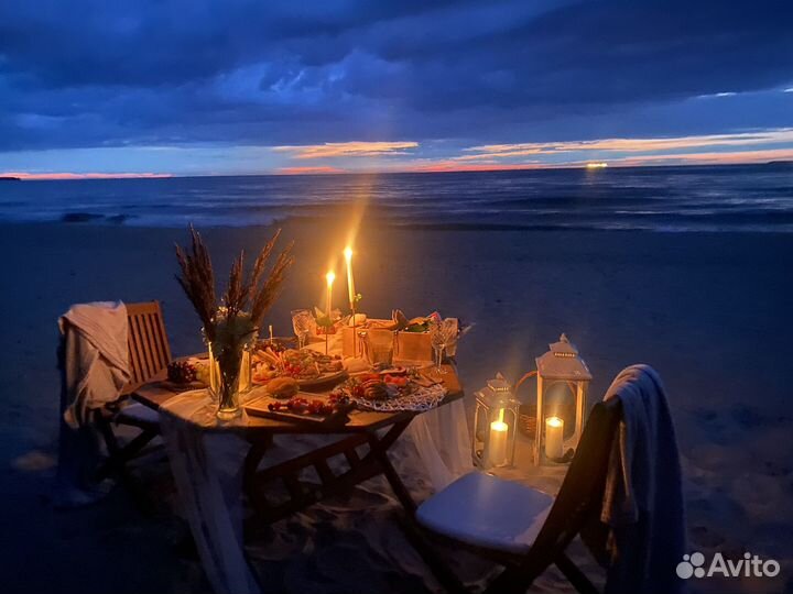 Пикник,романтический ужин