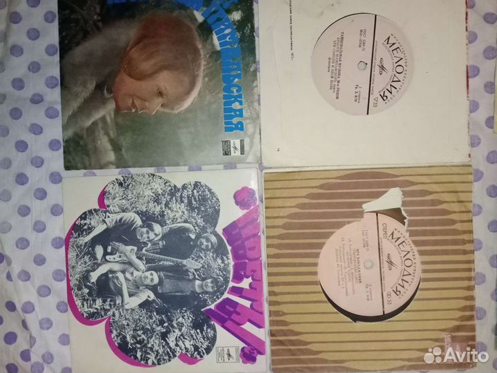 Виниловые пластинки СССР
