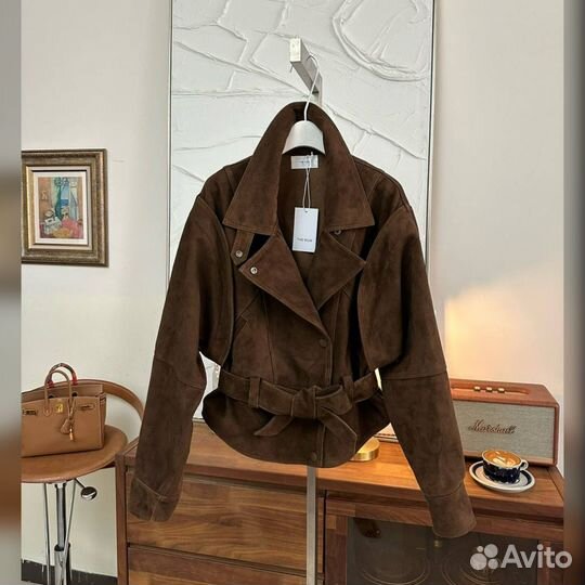 Замшевая куртка the Row