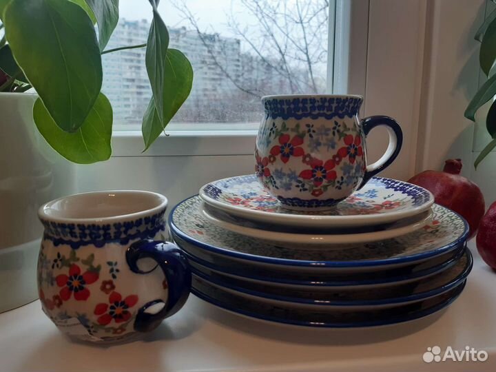 Болеславская керамика. Комплект 2 Новые пары