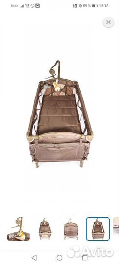 Детская кровать манеж