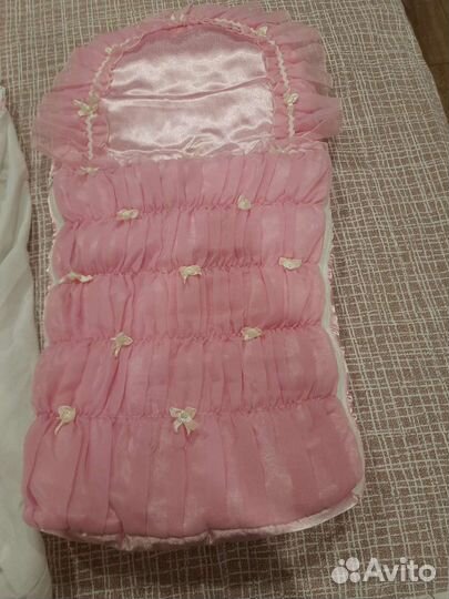 Конверт на выписку для девочки лето