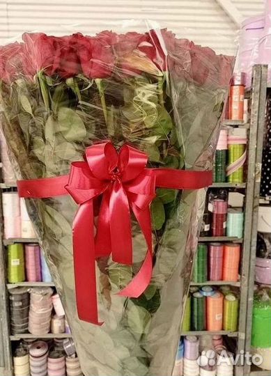 Высокие розы Букеты с доставкой