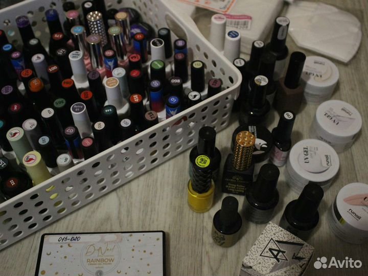 Набор для маникюра, гель лак, наращивание, дизайн