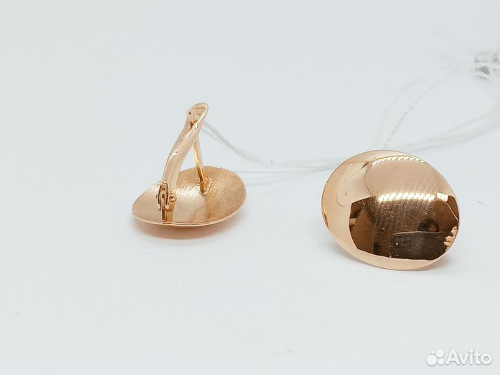 Золотые серьги