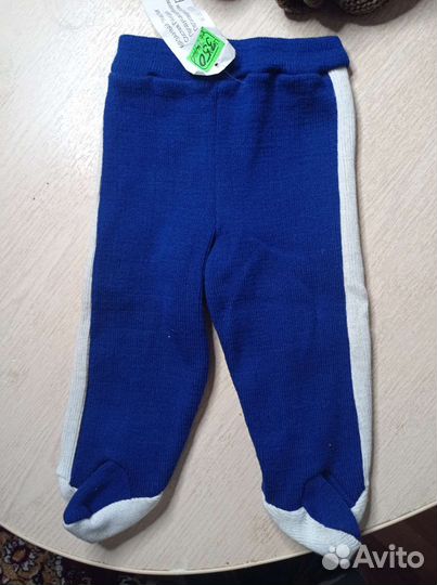 Шапка детская, комбинезон, манишка теплая