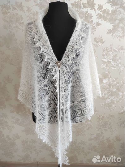 Пуховый платок Косынка