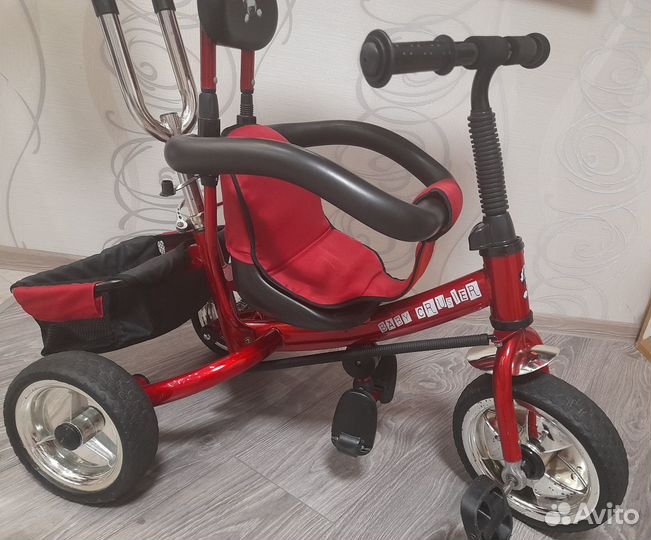Прогулочная детская коляска-велосипед