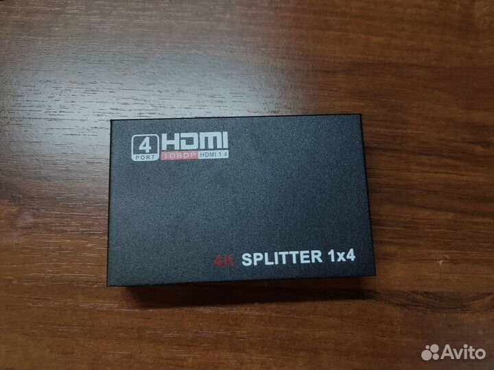 Разветвитель видеосигнала 4K hdmi сплиттер Orient