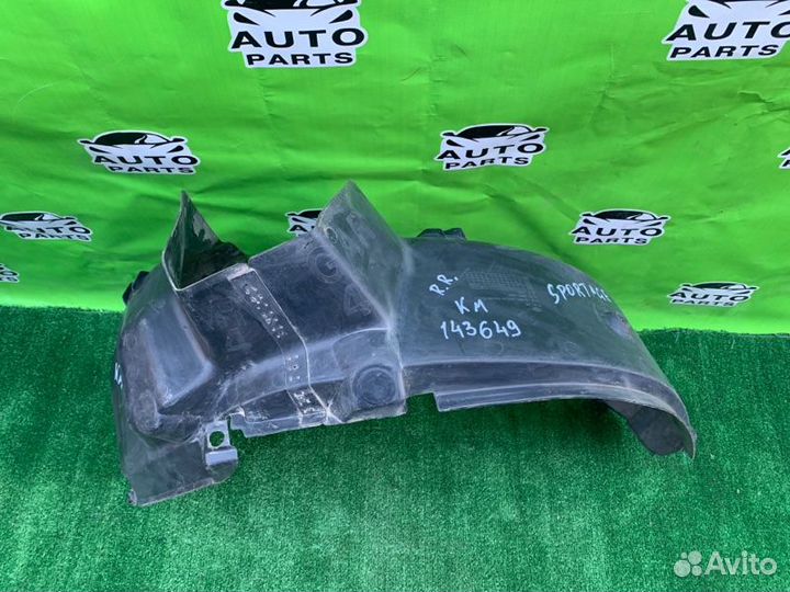 Подкрылок KIA sportage KM D4EA 2008 Задн. Прав