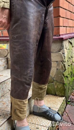 Галифе кожаные 20х годов