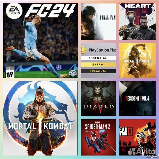 Игры PS4/PS5 PS plus / EA Play