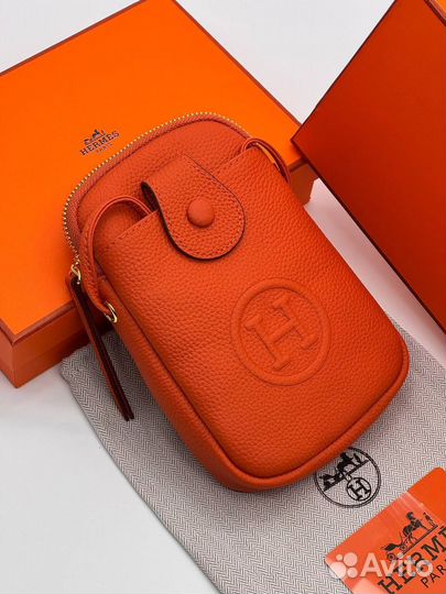 Сумка hermes для телефона