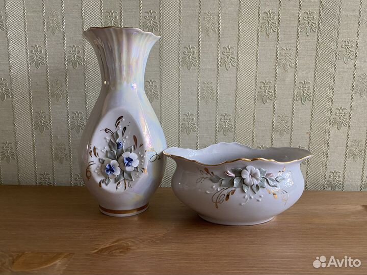 Ваза и салатница