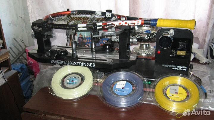 Натяжка теннисных ракеток