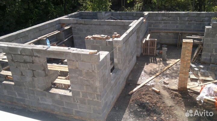 Дома из газобетона, быстрое строительство