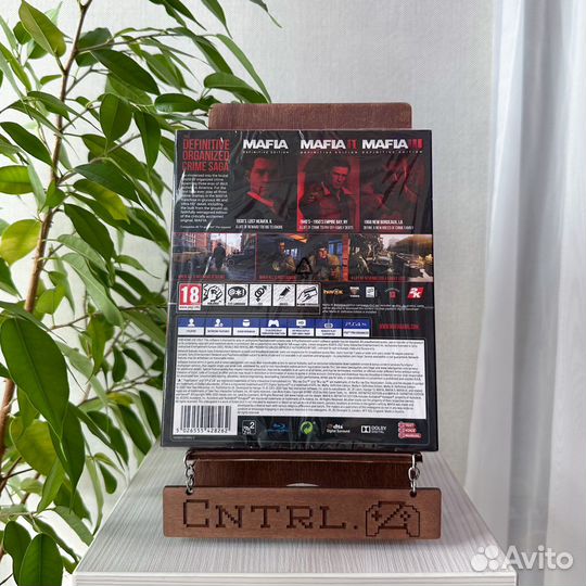 Новый Mafia Trilogy PS4/PS5 Диски