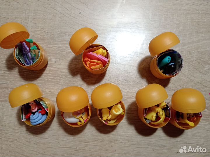 Фигурки из Киндер и Чупа-чупс