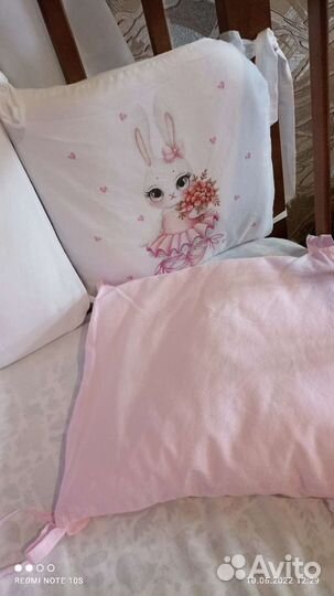 Бортики в детскую кроватку