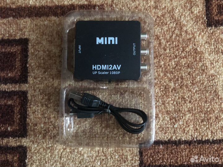 Hdmi to 3RCA (тюльпаны) конвертер