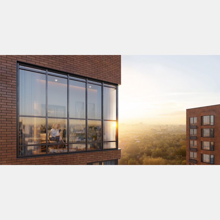 2-к. квартира, 60,9 м², 16/19 эт.