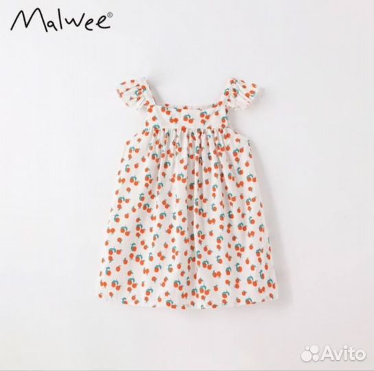 Летнее платье для девочки 90,100,110