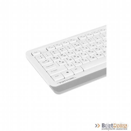 Комплект клавиатура+мышь A4Tech Fstyler F1010 белы