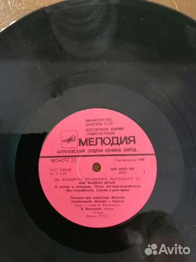 На концертах Владимира Высоцкого