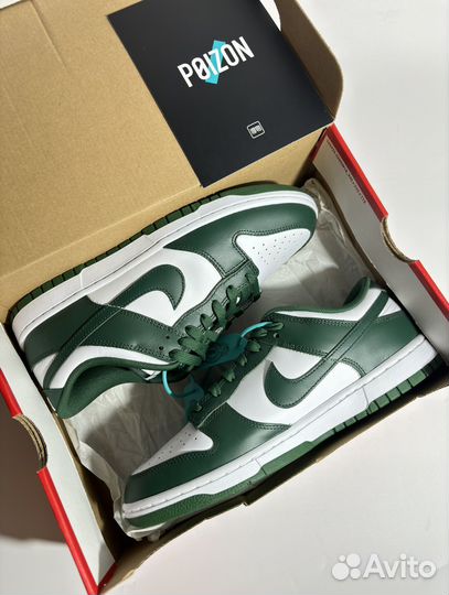 Nike Dunk Low Varsity Green Оригинал