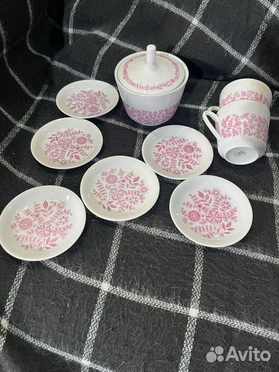 Чайная пара кахла.kahla. konitz. германия ГДР