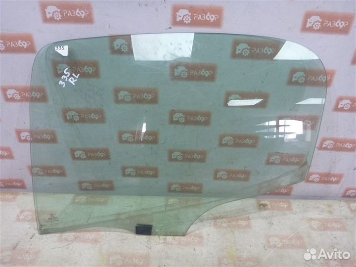 Стекло двери заднее левое Peugeot 206 2A/C TU3A