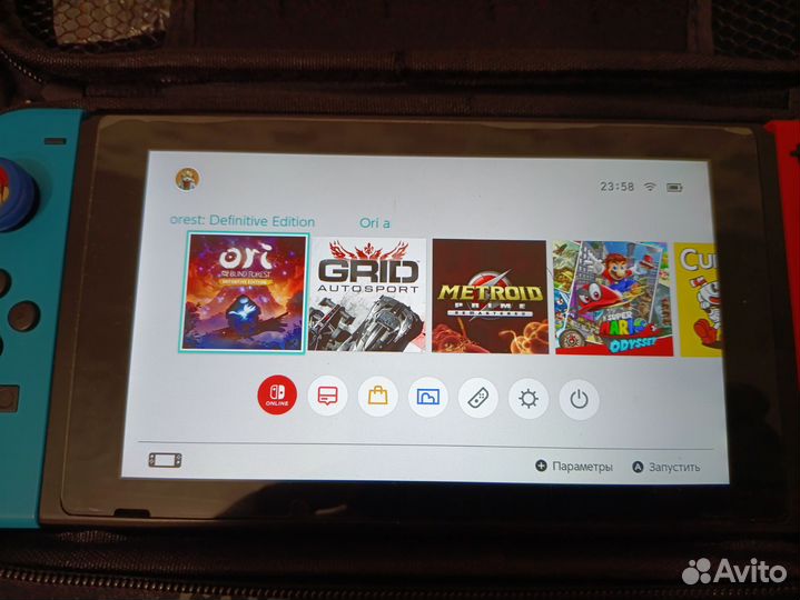 Nintendo switch v2 прошитая чипом