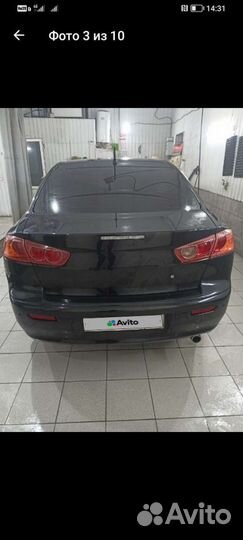 Mitsubishi Lancer 1.8 CVT, 2008, 166 000 км