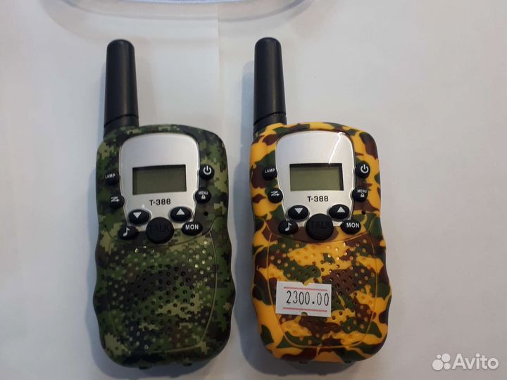 Новые рации (комплект) до 3км