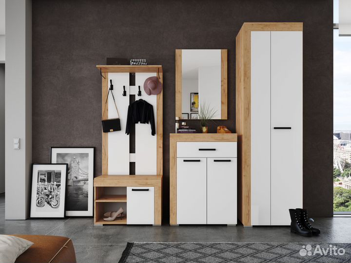 Тумба с полками новая