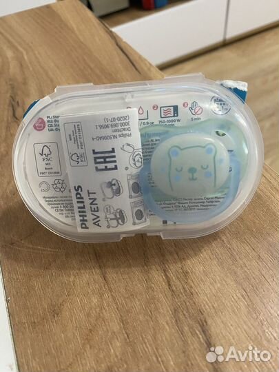 Соска пустышка avent 0-6