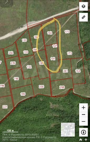 Участок 2,64 га (СНТ, ДНП)