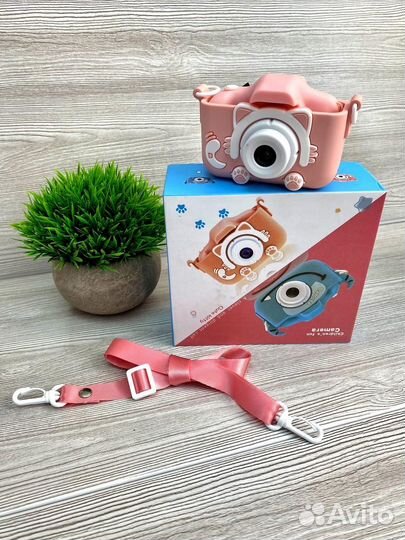 Детский фотоаппарат Котик