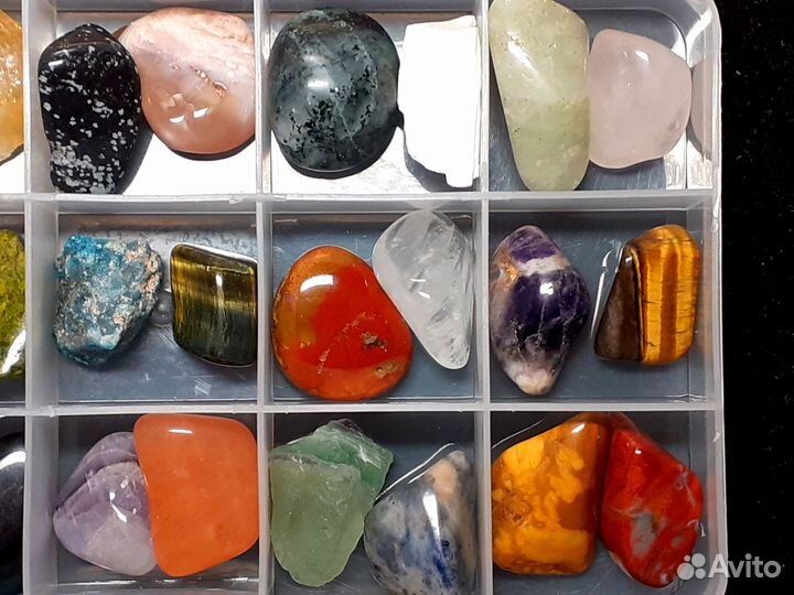 Коллекция камней-минералов