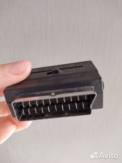 Переходники с разъёмами скарт, тюльпан